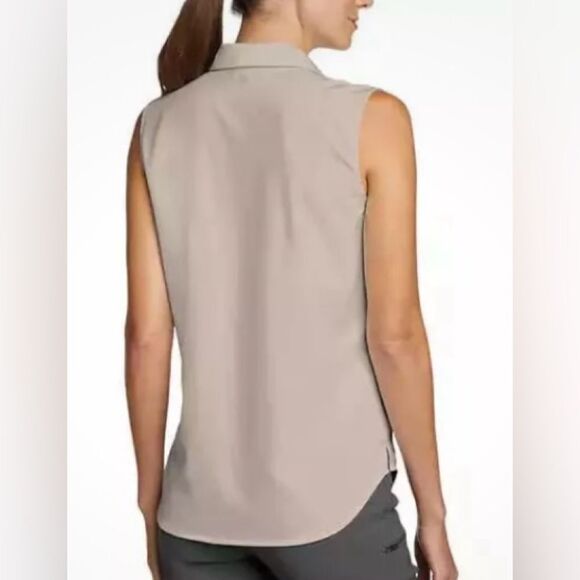 💥 Eddie Bauer Women's Sleeveless Tech
Shirt - NWT , Size:L🛍️ - Picture 2 of 6